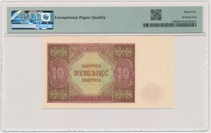 10 Gold 1946 - PMG 65 EPQ