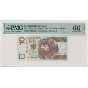 10 Gold 1994 - EM - PMG 66 EPQ