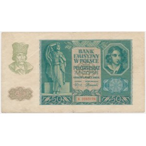 50 Zloty 1940 - B -