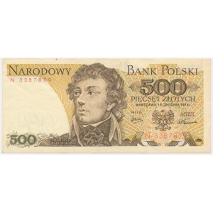 500 zloty 1974 - N -