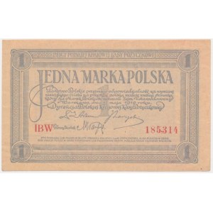 1 mark 1919 - IBW -.
