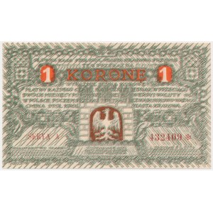 Krakau, 1. Krone 1919 - A -