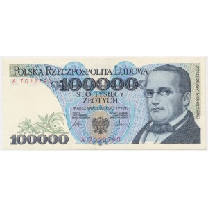 100,000 PLN 1990 - A -.