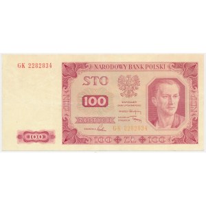 100 zloty 1948 - GK - unframed