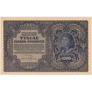 1,000 marks 1919 - III Series T -.