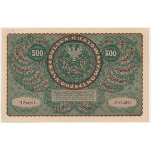 500 marks 1919 - II Series L - rarer