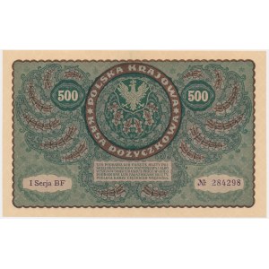 500 marks 1919 - 1ère série BF -