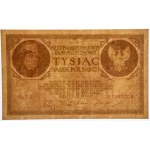 1,000 marks 1919 - Ser. ZX - large S and wide numbering - PMG 64