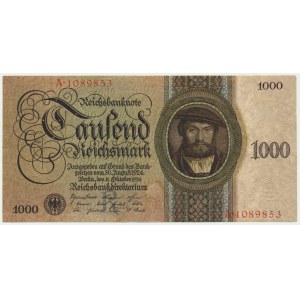 Germany, 1.000 Reichsmark 1924
