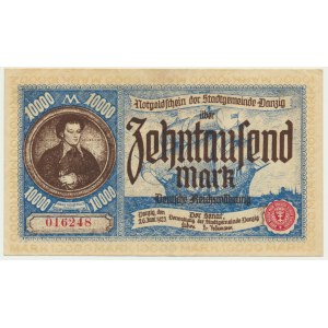Danzig, 10.000 Mark 1923 -