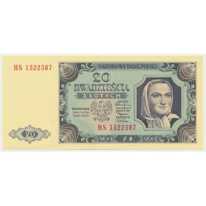 20 złotych 1948 - HS -