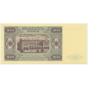 20 złotych 1948 - HS -