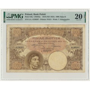 1,000 PLN 1919 - S.A - PMG 20 NET