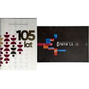 Album de billets test - 105 ans d'existence de l'imprimerie de sécurité polonaise