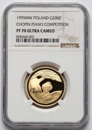 200 złotych 1995 Fryderyk Chopin