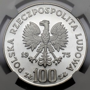 Próba SREBRO 100 złotych 1973 Zamek Królewski w Warszawie