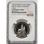 Próba SREBRO 100 złotych 1981 Kościół Mariacki