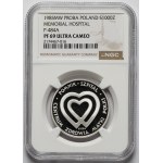 Próba SREBRO 1.000 złotych 1985 Pomnik Szpital
