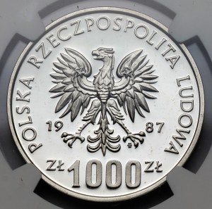 Campione d'argento 1.000 oro 1987 Casimiro III il Grande