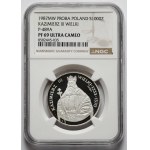 Próba SREBRO 1.000 złotych 1987 Kazimierz III Wielki