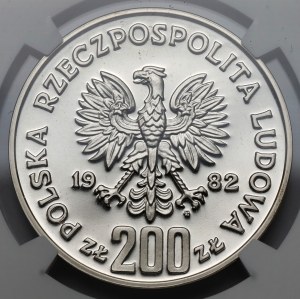 Campione ARGENTO 200 oro 1982 Bolesław III Krzywousty