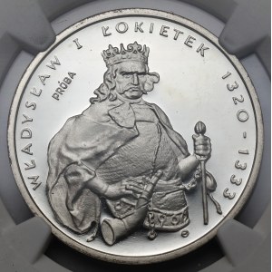 Próba SREBRO 1.000 złotych 1986 Władysław I Łokietek