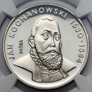 Sample SILVER 100 gold 1980 Jan Kochanowski