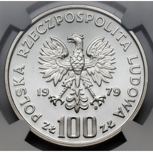 Próba SREBRO 100 złotych 1979 Henryk Wieniawski
