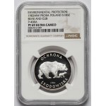 Próba SREBRO 100 złotych 1983 Niedźwiedzie