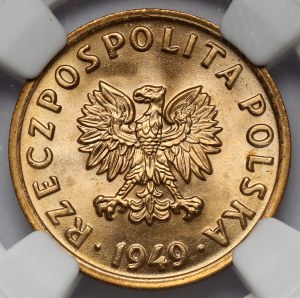 5 pennies 1949 B