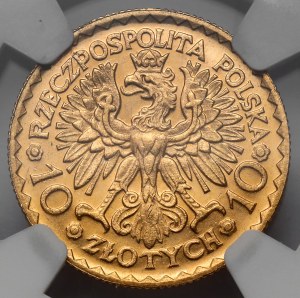 Chrobry 10 złotych 1925