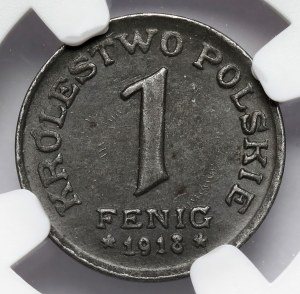 Regno di Polonia, 1 fenig 1918