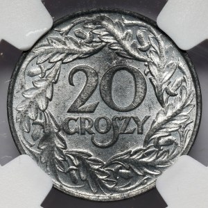 General Government, 20 pennies 1923
