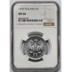 Rybak 5 złotych 1959