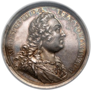 August III Sas, Medal BENE MERENTIBUS (Dobrze Zasłużonym) 1752