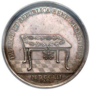 August III Sas, Medal BENE MERENTIBUS (Dobrze Zasłużonym) 1752