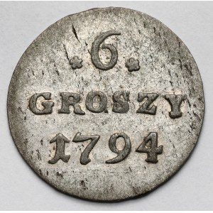 Poniatowski, 6 groszy 1794
