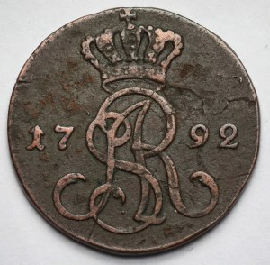 Poniatowski, Penny 1792 MV
