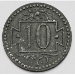Danzica, 10 fenig 1920 zinco - 56 perle