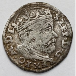 Stefan Batory, Trojak Wilno 1586 - bez herbu - inny