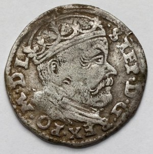 Stefan Batory, Trojak Vilnius 1586 - senza stemma - altro