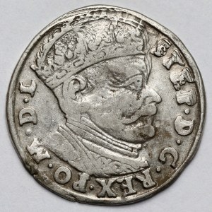 Stefan Batory, Trojak Vilnius 1584 - armatura decorativa