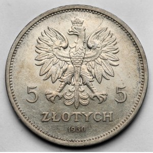 Sztandar 5 złotych 1930 - GŁĘBOKI
