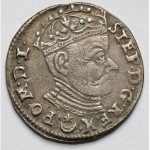 Stefan Batory, Trojak Vilnius 1581 - Leliwa