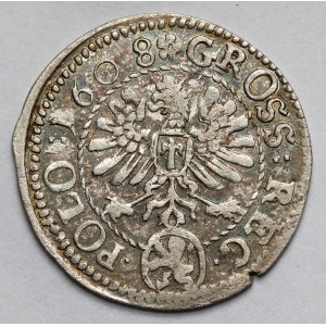 Zygmunt III Waza, Grosz Kraków 1608 - późny