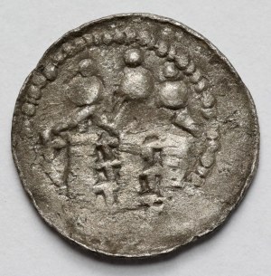 Bolesław II Śmiały, Denar królewski - malutka główka