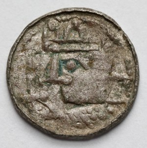 Boleslaw II the Bold, Royal Denarius - thick, 