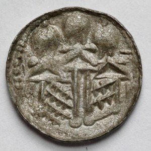 Boleslaw II the Bold, Royal Denarius - thick, 
