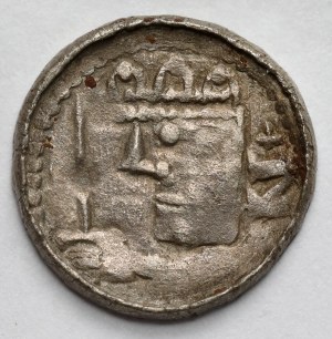 Boleslaw II the Bold, Royal Denarius - a dignified, classical portrait