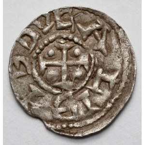 Bolesław III Krzywousty, Denar - Rycerz i św. Wojciech